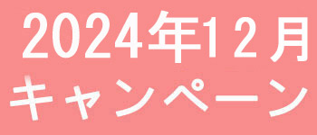 12月キャンペーン開催中です！