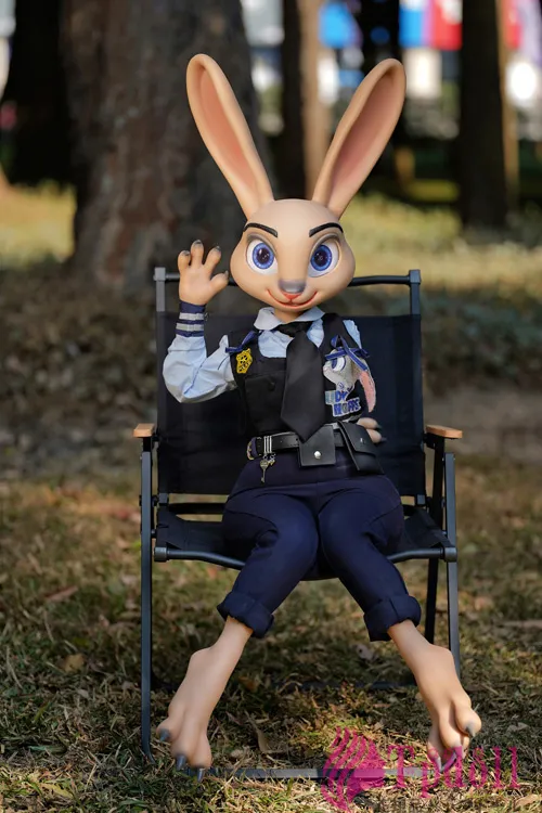 120cmウサギの警察官セックスドールRabbitie