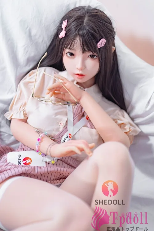 SHE DOLL 2番メイク 洛小夕 2.0 口開閉＆口腔模擬付き 148cm超可愛い美少女リアルドール 等身大ダッチワイフ Dカップ ノーマル肌 掲載画像はフルシリコン製