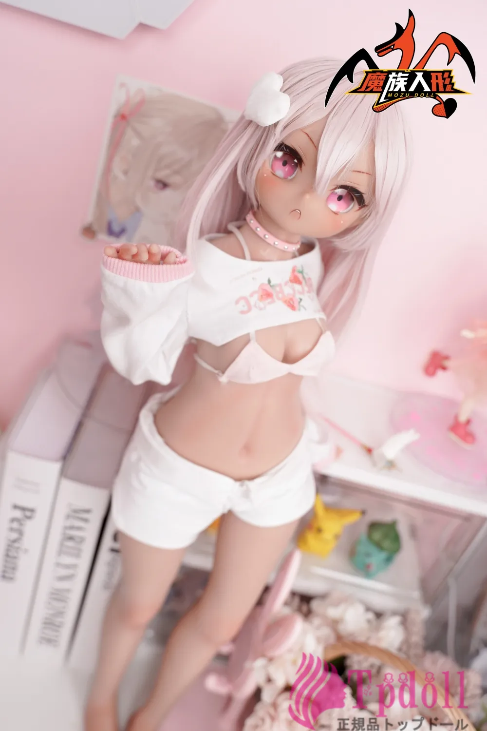 MOZU DOLL PVCヘッドリアルドール画像