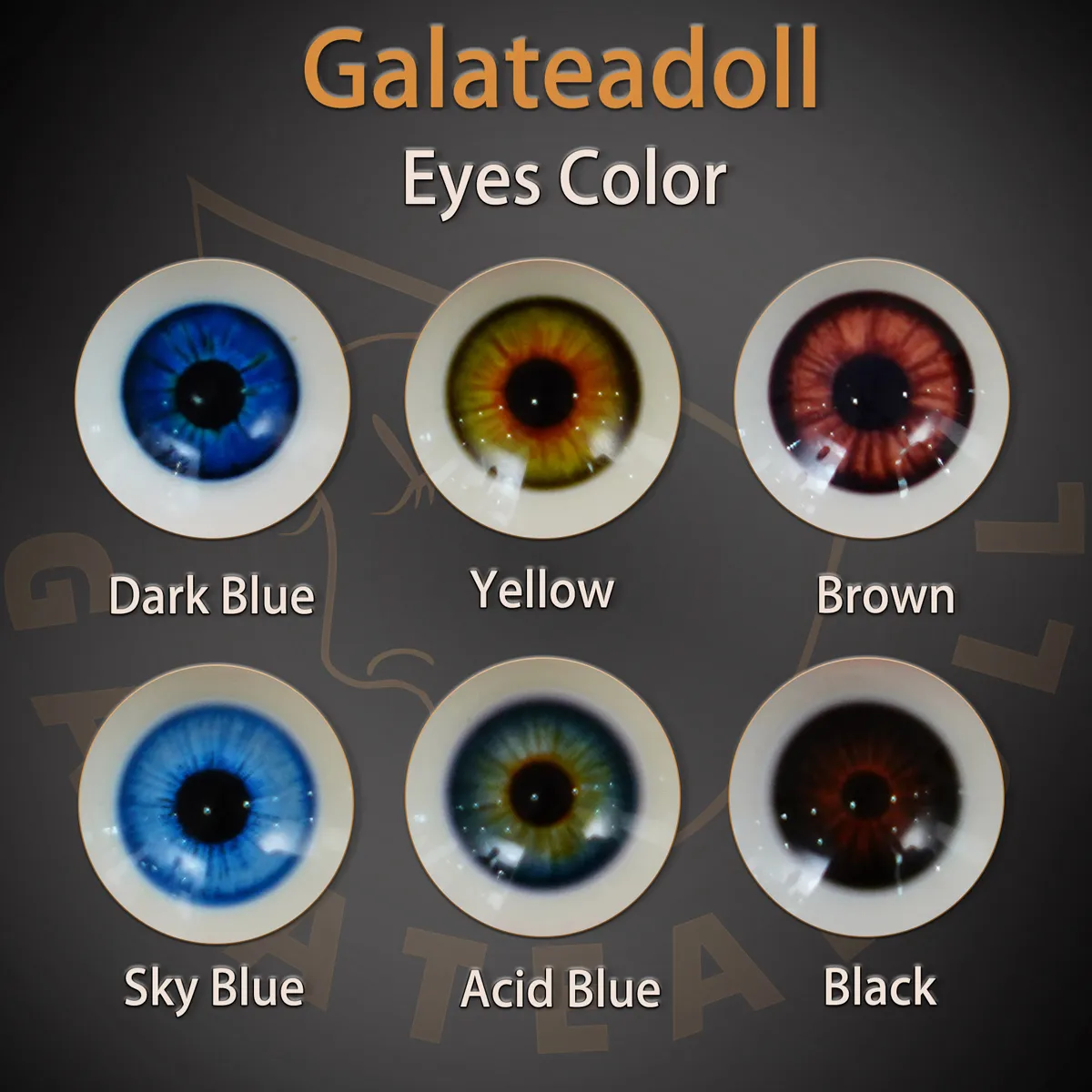 Galateadoll 眼球