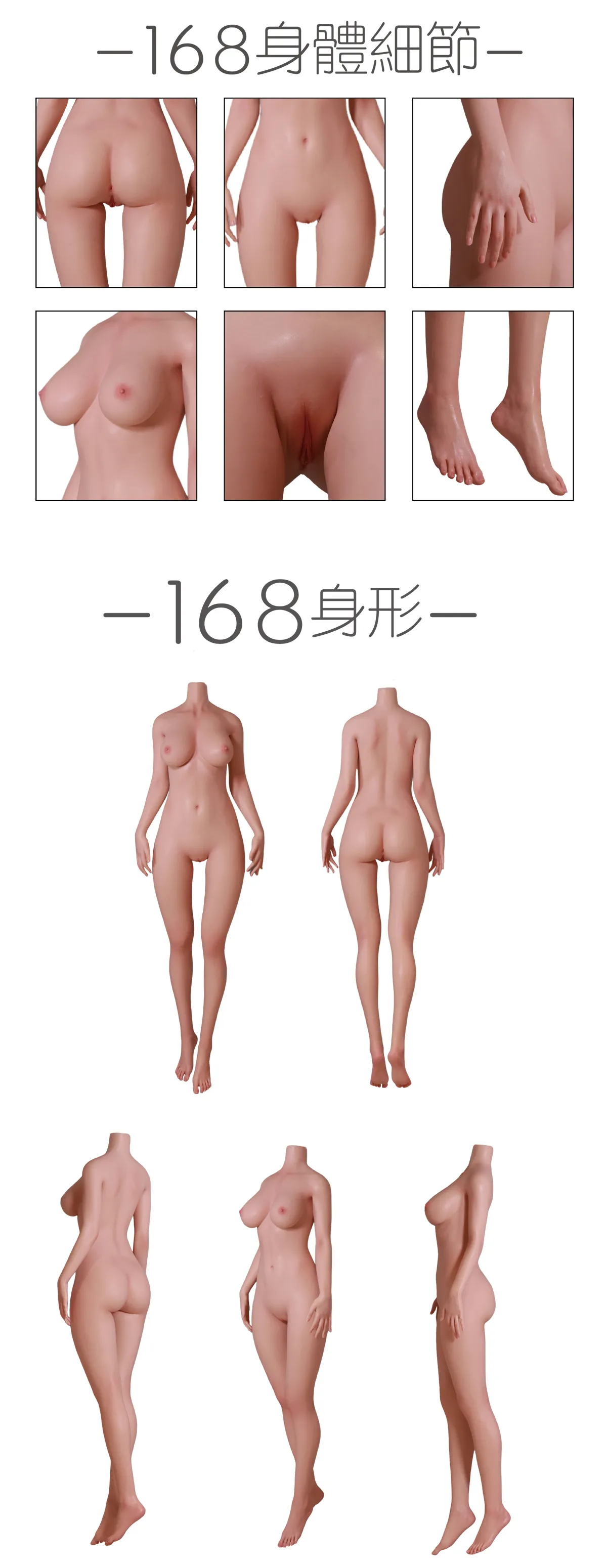 JR DOLL 168cm ボディ